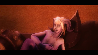 Warcraft: дреней-сучку жёстко отодрали толпой